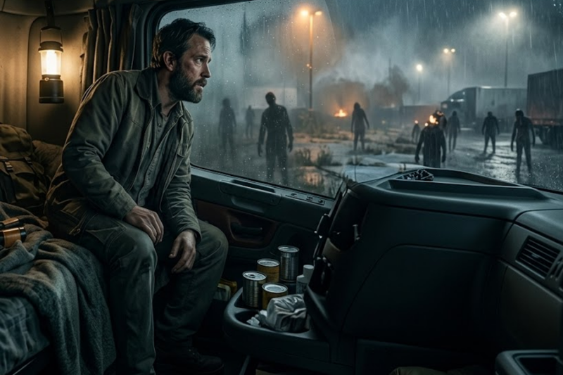 I Survived the First Month of the Zombie Apocalypse in a Sleeper Cab