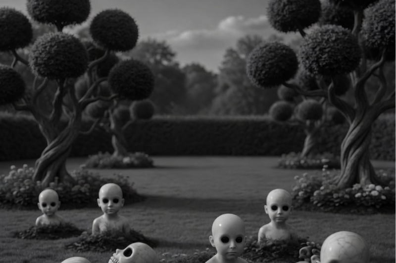 The First Movie Ever Made: Babies Growing in a Garden (1896 Shocking Story)