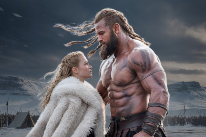 NOBODY WANTED TO WED THE GIANT VIKING—UNTIL SHE FOUND HIS SOFT HEART