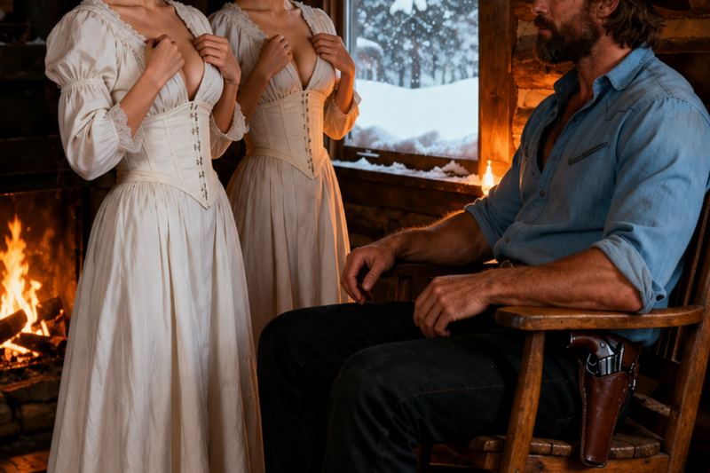 BLOSSOMS IN THE BLIZZARD: THE LONELY COWBOY WHO SAVED TWO BROKEN HEARTS