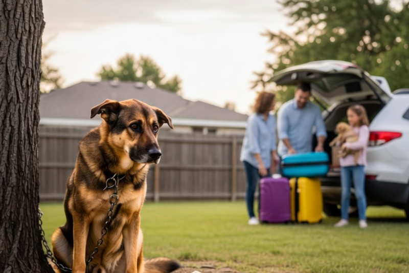 THE DOG WHO WAITED THROUGH EVERY STORM