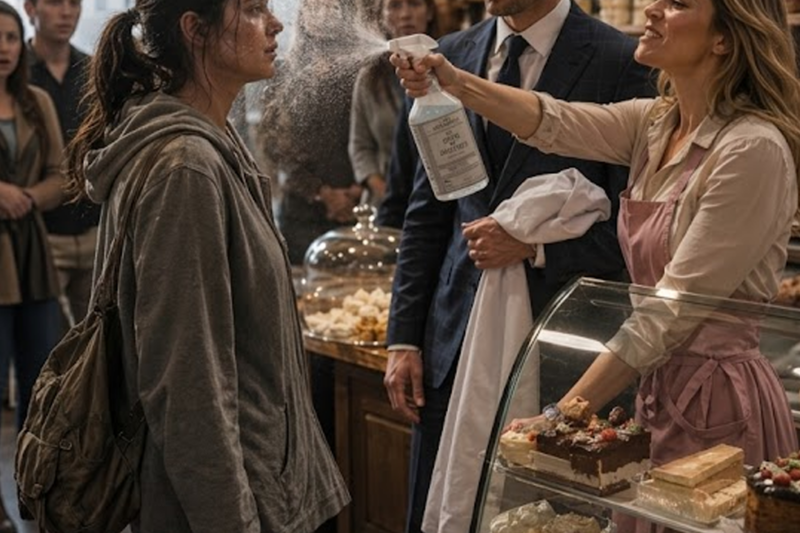 THE HEARTLESS BAKER WHO SPRAYED A DESPERATE MOTHER AND DESTROYED HER OWN EMPIRE