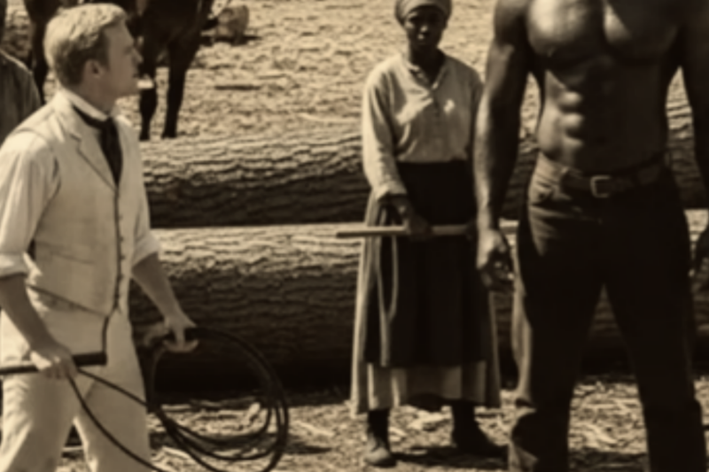 THEY HUNG THE 8 FOOT GIANT SLAVE FROM A TREE – THE ROPE SNAPPED AND HELL CAME WITH HIM