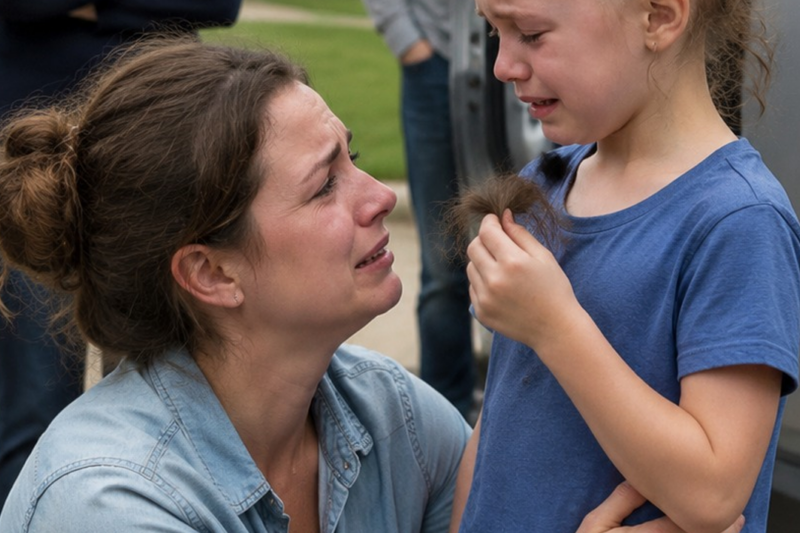 THE MONSTERS WHO SHAVED AND BEAT A LITTLE GIRL WHILE HER MOTHER WAS AWAY