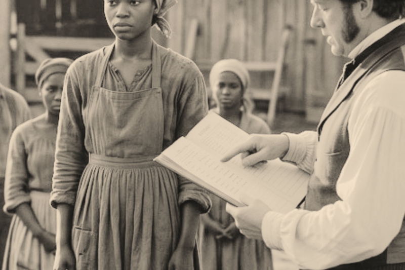 A Cheap Slave Auction Turned Deadly After A Forgotten Name In An Old Record Made Powerful Men Panic And Try To Silence Her