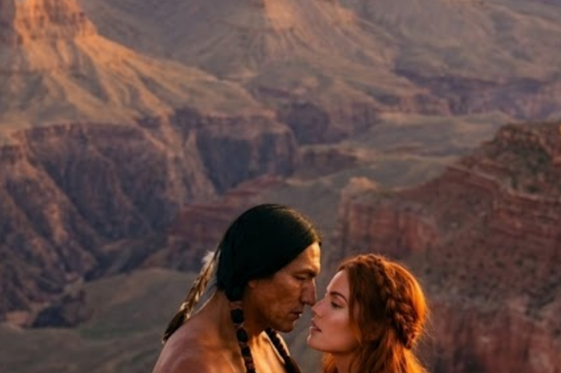 “Please, Can I Hide Here?” She Whispered As She Ran Into The Most Dangerous Man In The Canyon Who Could Change Her Fate