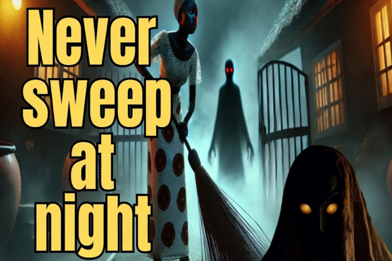 NEVER Sweep at Night!