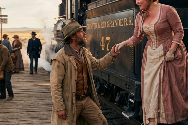 THE WOMAN WHO WALKED OFF TRAIN 47 AND BROKE A FRONTIER WAR