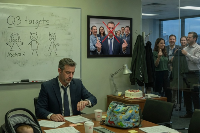 Single Dad Left Waiting at His Own Office — Then He Fired Them All