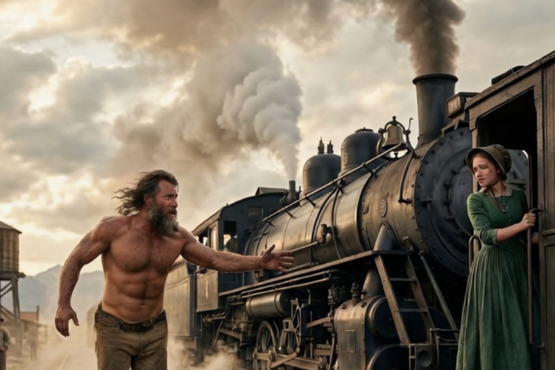 “PLEASE DON’T STEP OFF THAT TRAIN,” THE MOUNTAIN MAN BEGGED — “JUST GIVE ME A SINGLE CHANCE”