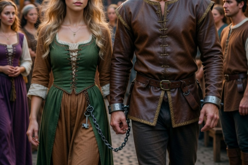 She chained herself to the Alpha King at a sheep fair… and he never asked for the key.