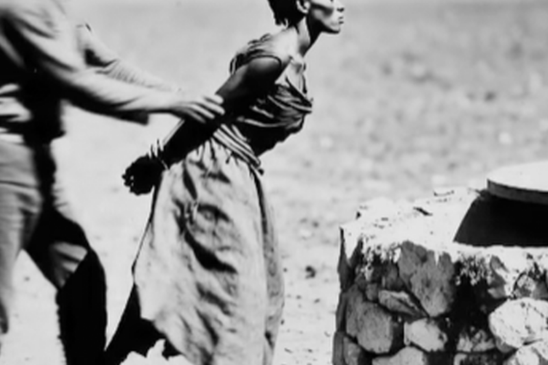 THE ENSLAVED WOMAN BETRAYED INTO LIVING DEATH IN THE DRY WELL FOR 40 INFERNAL DAYS, BUT WHO RETURNED