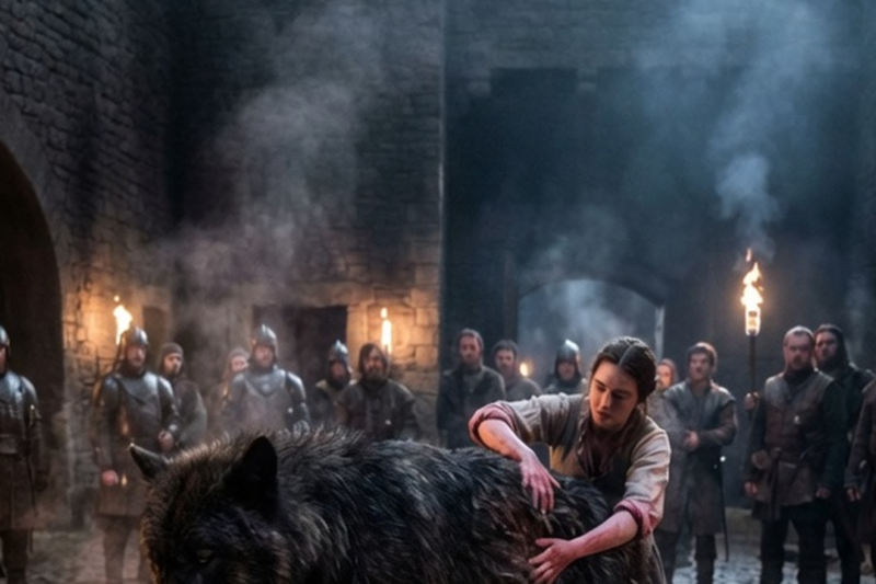SHE WASHED THE ALPHA KING’S BEAST AFTER THE BATTLE — IT HADN’T LET ANYONE TOUCH THE BLOOD BEFORE