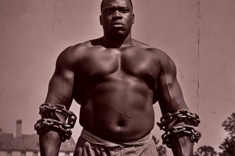 The Giant of Virginia — The 7 Foot 6 Enslaved Man Who Made Masters Flee in Fear.