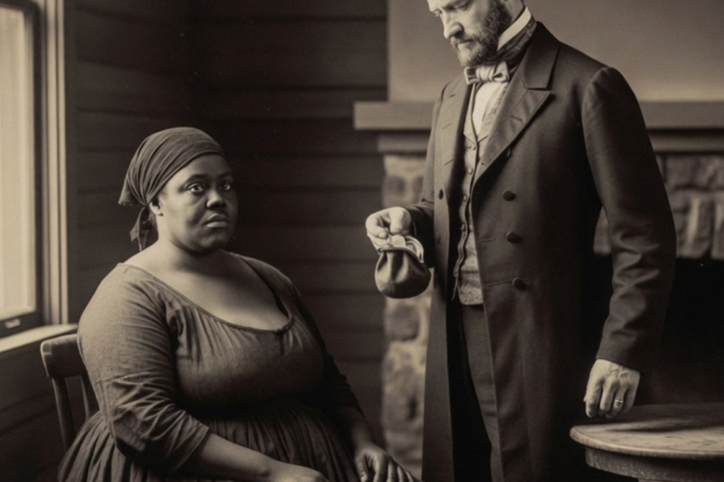 Master Bought an Obese Slave Woman for 15 Cents Discovered Her Hidden Connection to Her Former Owner.