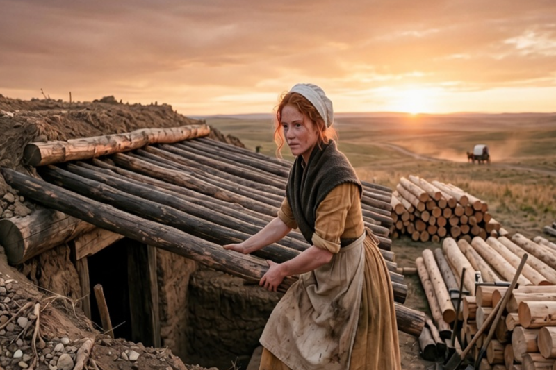 THEY LEFT HER ALONE AT 16 — HER $200 CABIN BECAME THE WARMEST PLACE ON THE MOUNTAIN