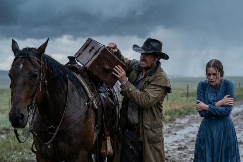 The Storm Bride and the Cowboy Who Gave Her Hope