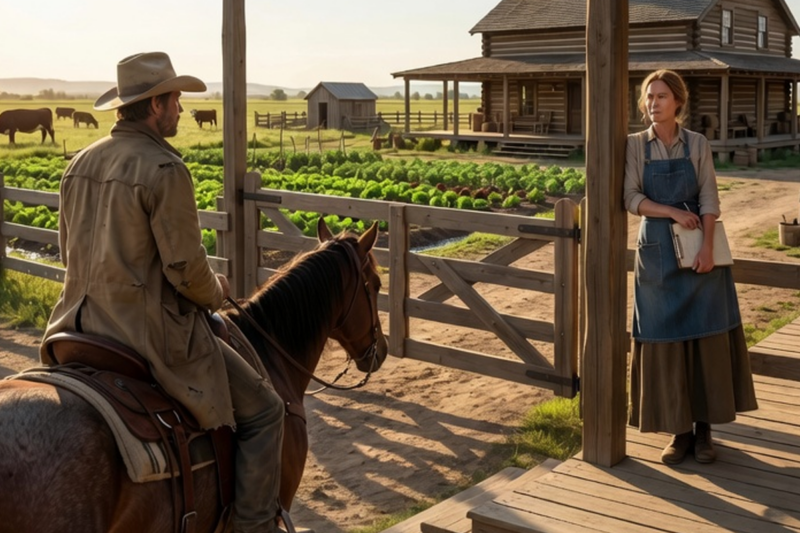 THE RANCH SHE BUILT FROM NOTHING