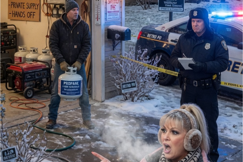 “Hand Over Your Propane Tanks Right Now — It’s an Emergency!” HOA President Demanded… Then Her Husband Got Arrested Breaking Into My Garage at 2 AM