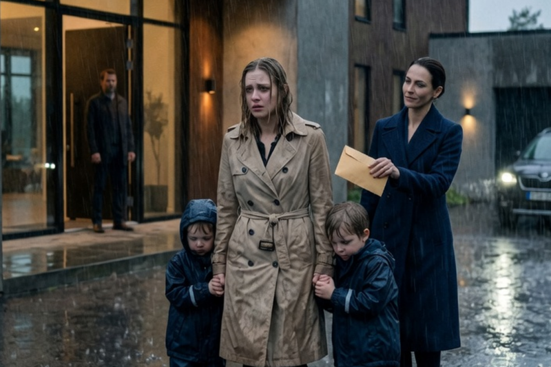The Rain That Took Her Husband’s Empire