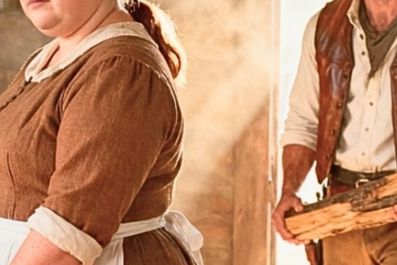 “NOT YET” SHE SAID — A Shipped-Off Bride And A Broken Homesteader Begin Exposing A Corrupt Land Baron, But A Mysterious Stranger Appears At Their Cabin Warning Them They Have Already Gone Too Far