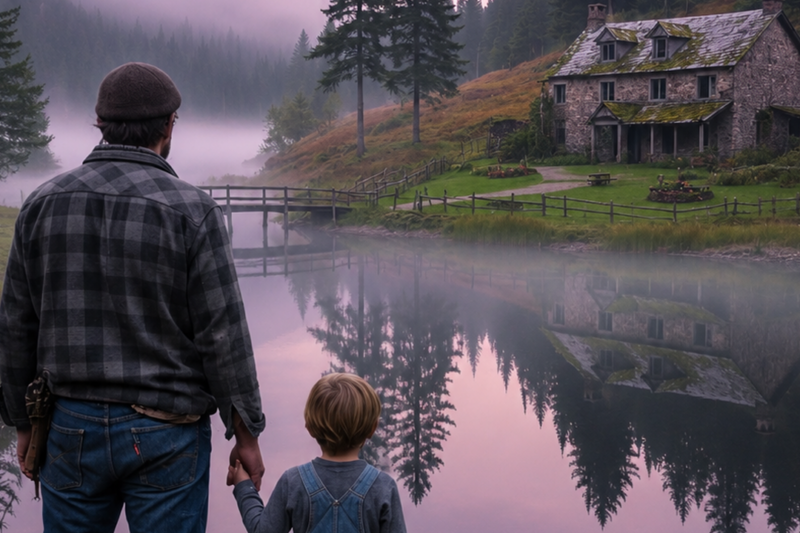 The House That Hummed – How a $20 Abandoned Home Chose a Broken Father and His Son to Protect Its Living Heart