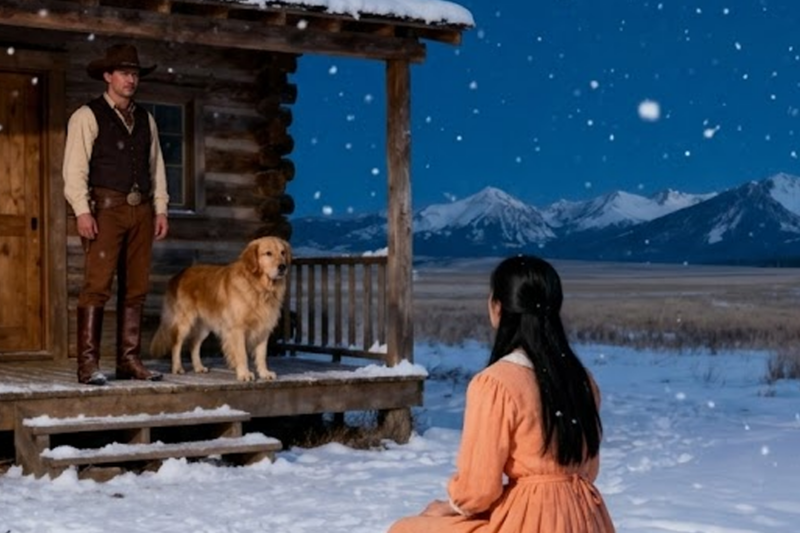 The Orange Dress in the Blizzard: A Love That Defied the Storm