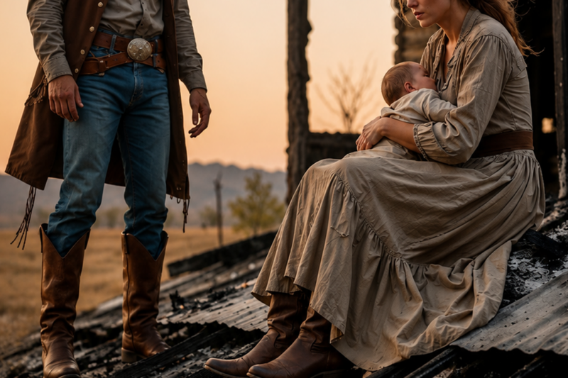 The Roof She Waited On: A Love That Rose from Ashes ❤️🌾