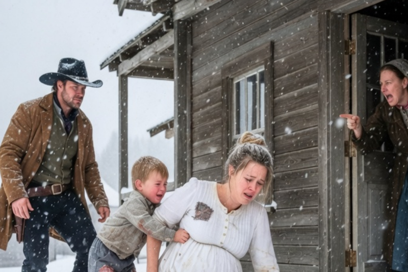 THEY THREW HER OUT IN LABOR — THE COWBOY WHO HEARD STEPPED IN AND CHANGED EVERYTHING