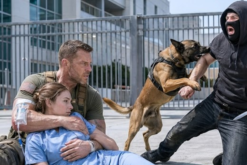 FIVE BLADES FOR A DOG: THE NURSE WHO BLED SO A HERO’S SHADOW COULD LIVE