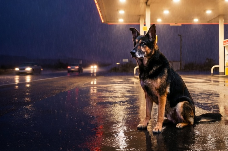THE DOG WHO WAITED THROUGH EVERY STORM