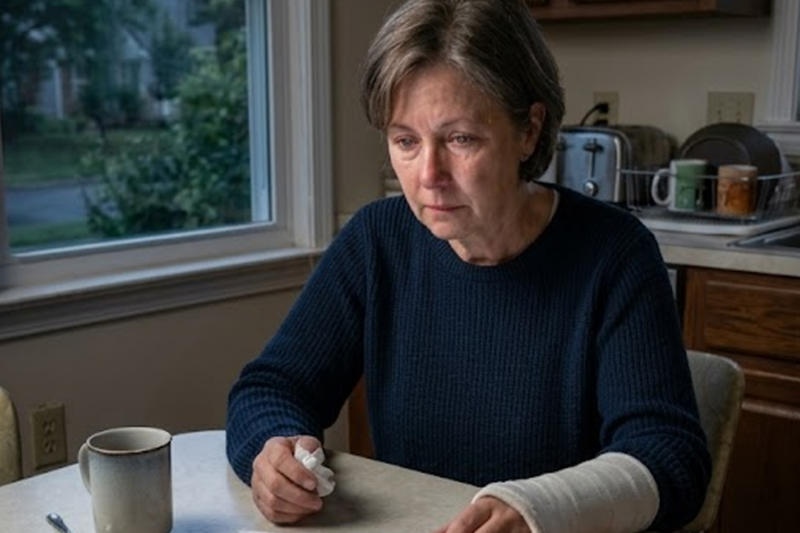 🔥 The Shove That Exposed Her Son’s Ugly Greed — A Mother’s Quiet Strength