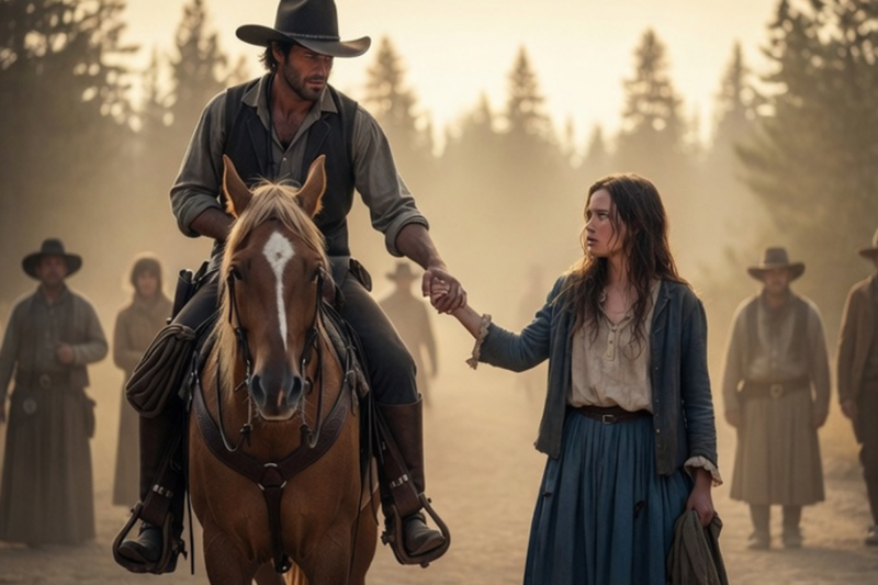 THE COWBOY WHO FOUND HER BLEEDING IN THE DESERT NEVER TOLD HER WHO REALLY SHOT HER HUSBAND