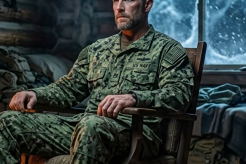 In a Deadly Mountain Blizzard, a Navy SEAL and His Dog Discover Two Puppies Hanging in the Ice—What Happens Next Defies Logic