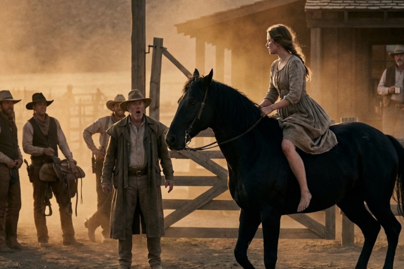 THE WIDOW WHO TAMED THE HORSE NO MAN COULD BREAK