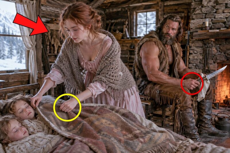 SOLD AT 18 TO A LONELY MOUNTAIN MAN — BUT HIS TWIN KIDS LOVED HER BEFORE HE DID