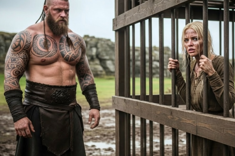 The Viking Giant Who Bought a Cursed Wolf-Witch for Two Silver Coins and Awakened Ancient Magic in His Lonely Heart
