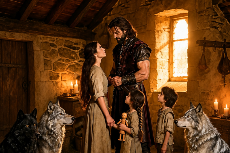 THE POOREST WIDOW IN THE KINGDOM SAVED THE INJURED LYCAN KING. HE BECAME FATHER TO HER FOUR CHILDREN
