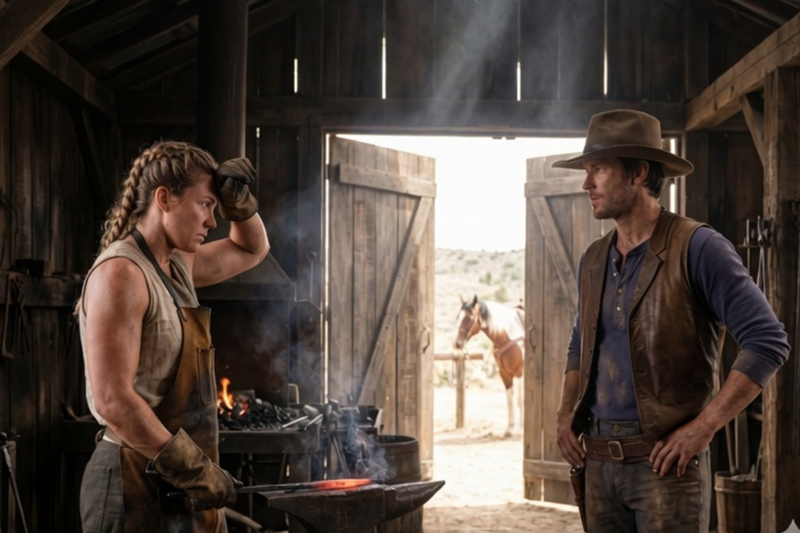 THEY CALLED HER UGLY AND USELESS — UNTIL THE COWBOY SAID “YOU’RE COMING WITH ME”