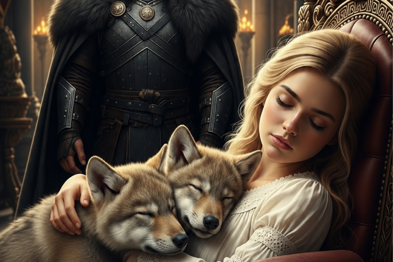 NO ONE COULD CALM THE ALPHA KING’S TWIN PUPS UNTIL THE REJECTED OMEGA MAID DID