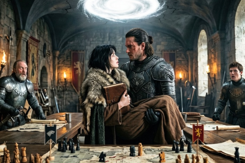 THE OMEGA WHO FELL INTO THE KING’S WAR