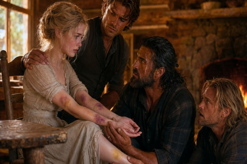 Virgin Mail Order Bride Had Bruises Under Her Dress, 3 Mountain Men Vowed To Protect Her