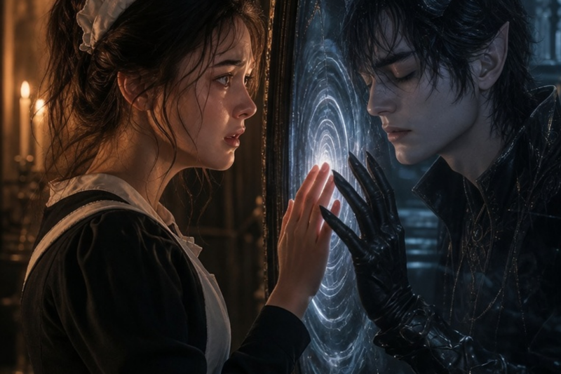 The Quiet Servant Was Warned Never to Touch the Forbidden Mirror—Then Demon Prince Answered Her Name