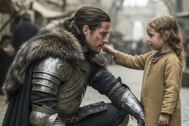A Little Girl Told the Alpha King, My Mom Has the Same Moon Mark — His Wolf Immediately Stood