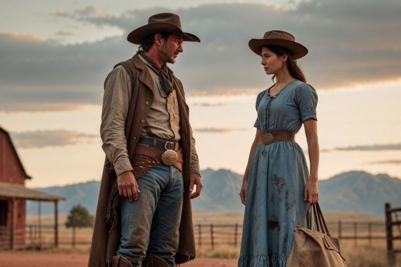 The Cowboy Took Her As A Joke—Then Stopped Laughing When She Wouldn’t Leave His Side