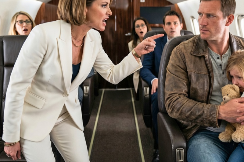 THE MAN IN THE FADED JACKET: THE SINGLE DAD SHE MOCKED WAS THE ONLY ONE WHO COULD SAVE HER LIFE
