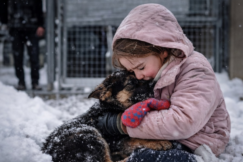 THE DOG IN THE SNOW WHO REFUSED TO LET GO