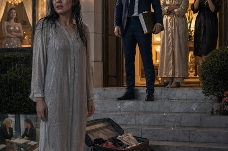THE HEARTLESS HUSBAND WHO THREW HIS WIFE INTO THE RAIN AND PLANNED TO MURDER HIS PARENTS