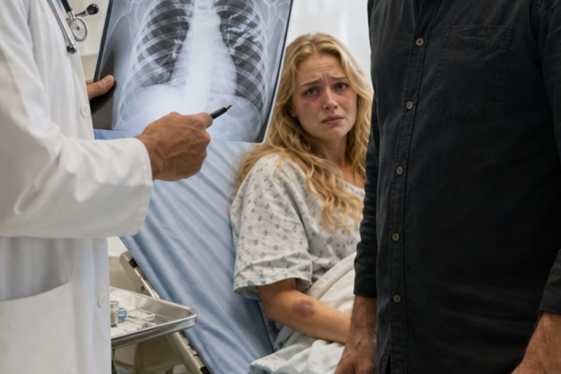 The X-Ray That Ended the Nightmare: A Beaten Wife’s Silent Strength Finally Set Her Free