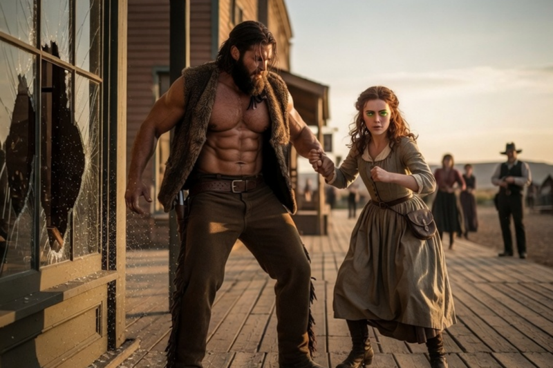“She’s Got a Temper Like a Wildcat!” They Warned—Mountain Man Said—”Good—I Like a Woman With Fire”